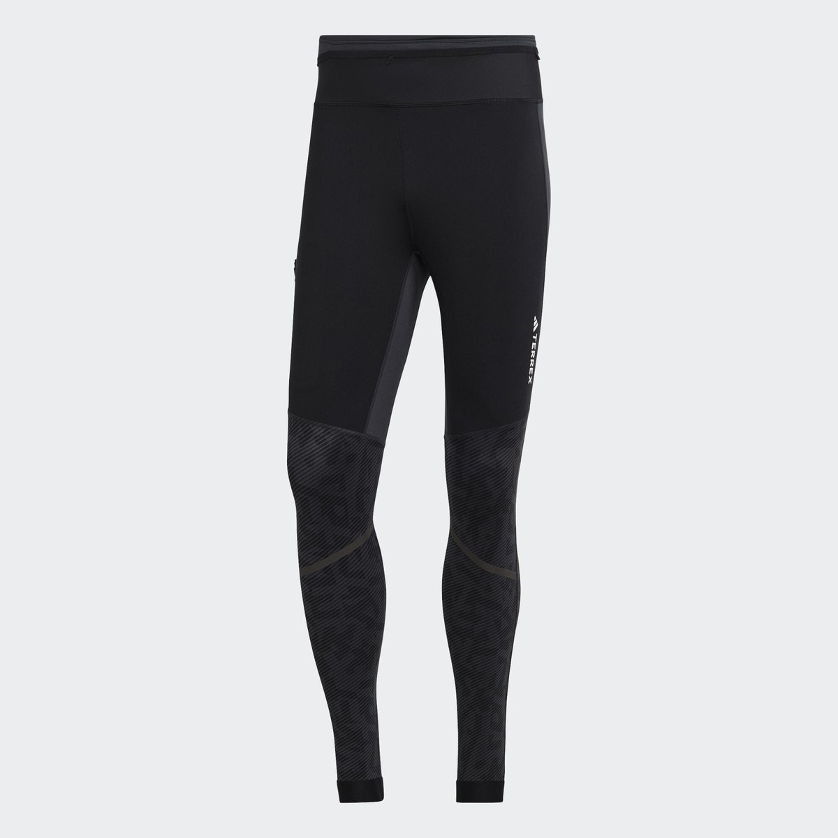 Collant de running gris anthracite, adidas Performance