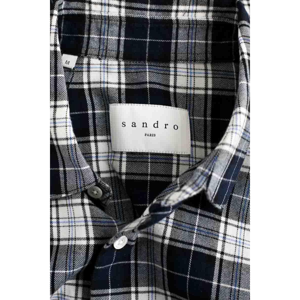 Chemise - Très Bon État bleu, SANDRO