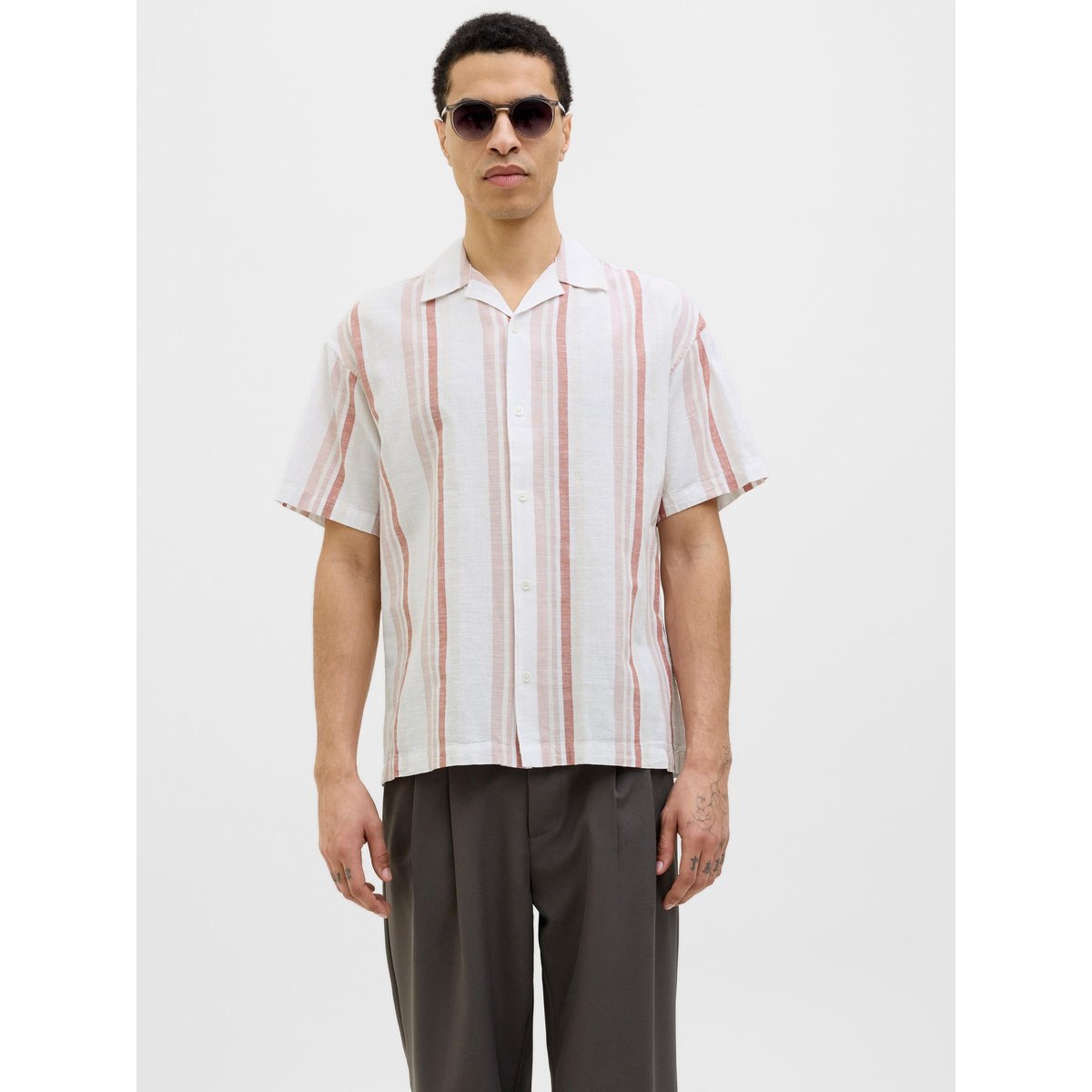 Chemise De Vacances adobe rose, JACK AND JONES PREMIUM