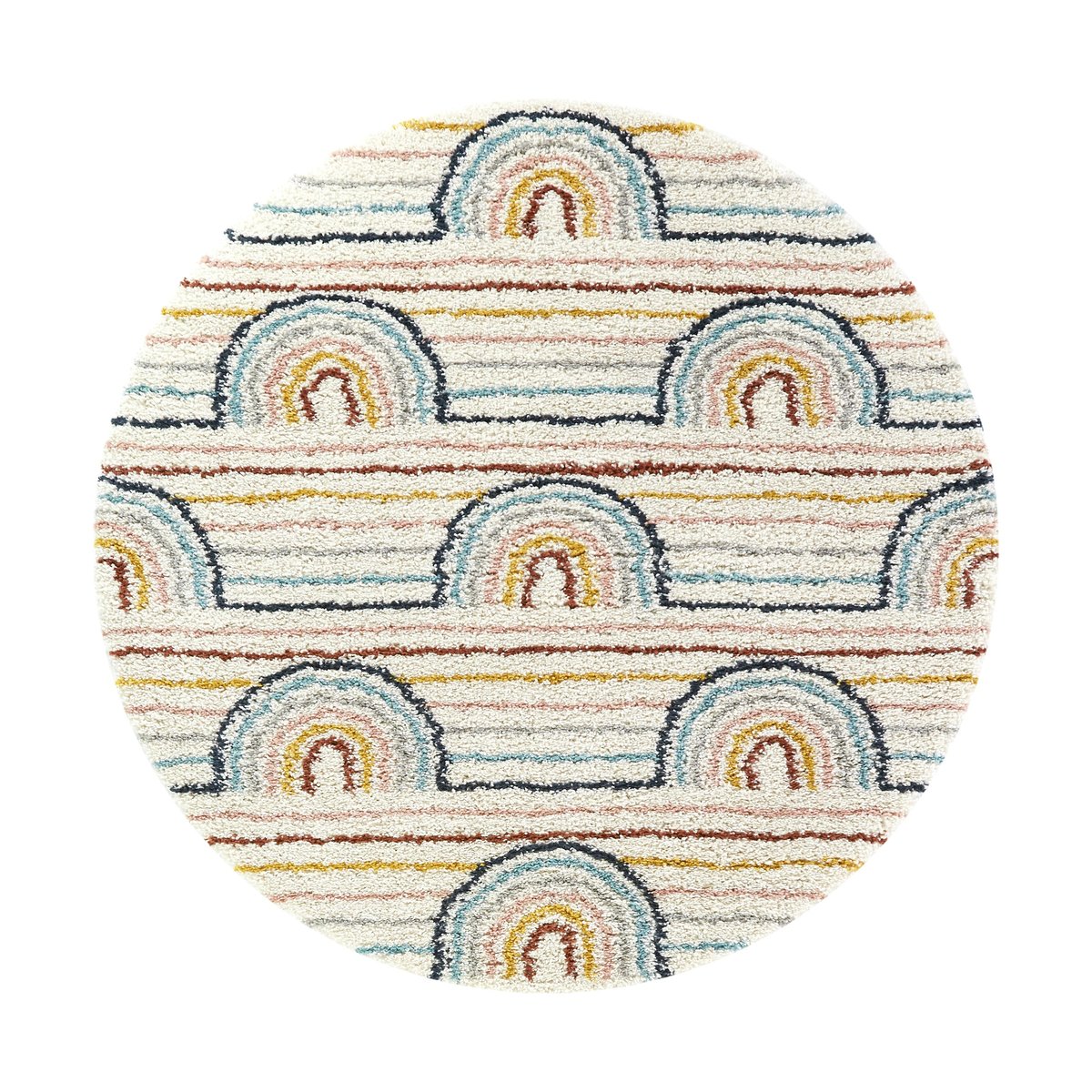 Tapis enfant épais et confortable SUNNY palette colorée, AFK LIVING