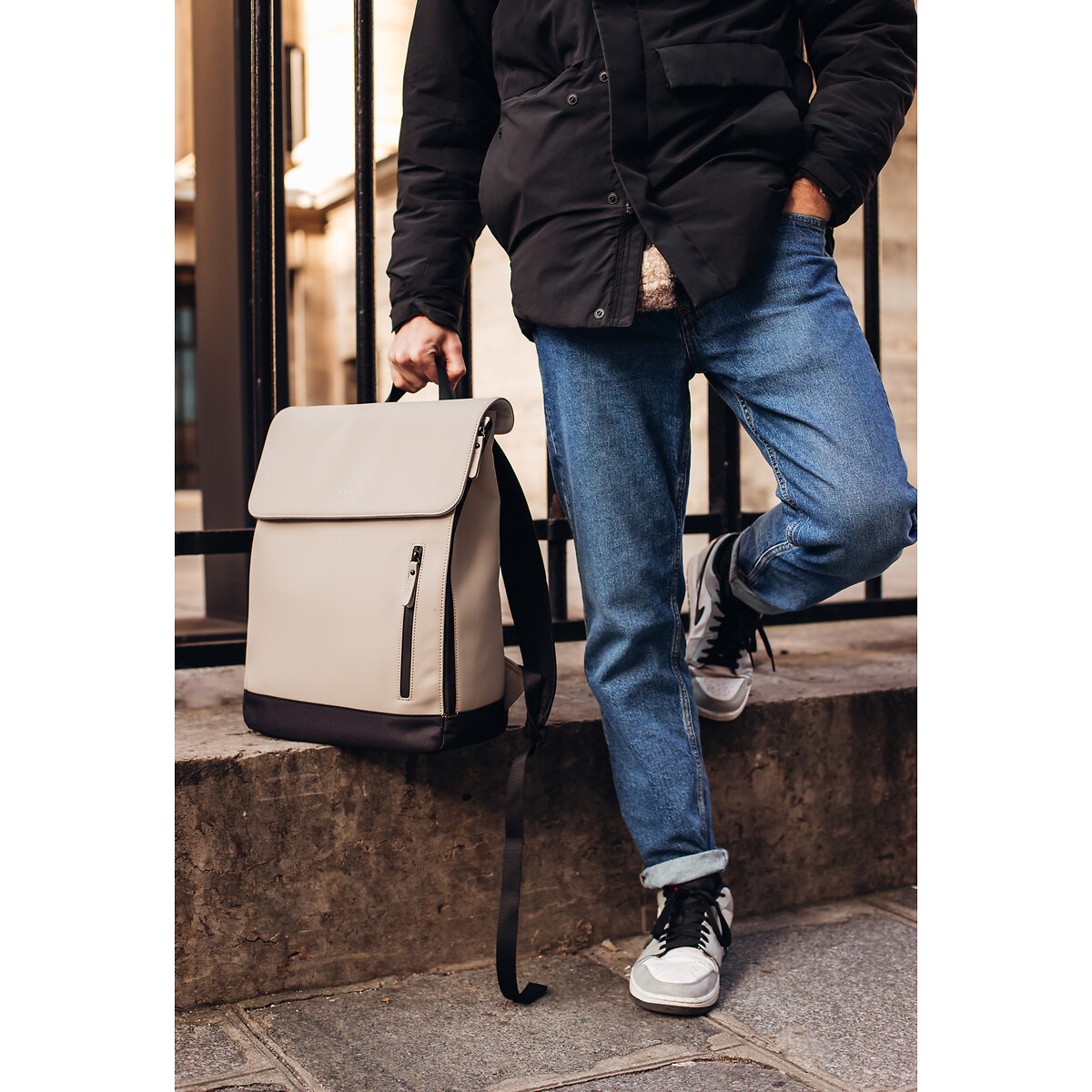Sac à dos à langer Oslo beige, BEABA
