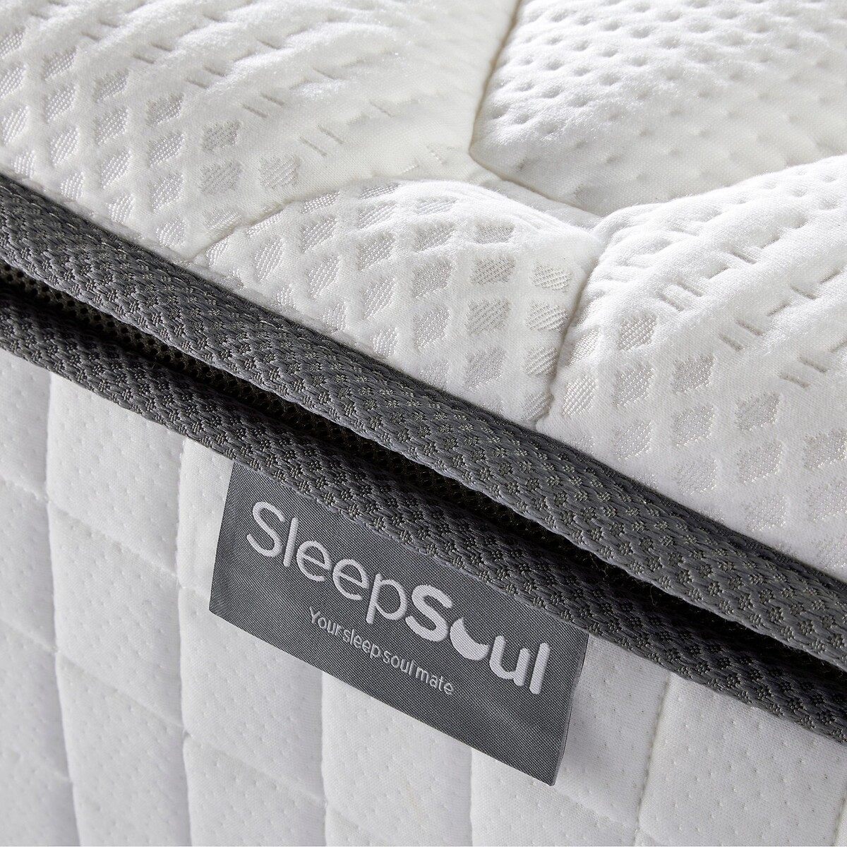 SleepSoul Bliss Pocket Hybrid Pillowtop Mattress white, SLEEPSOUL