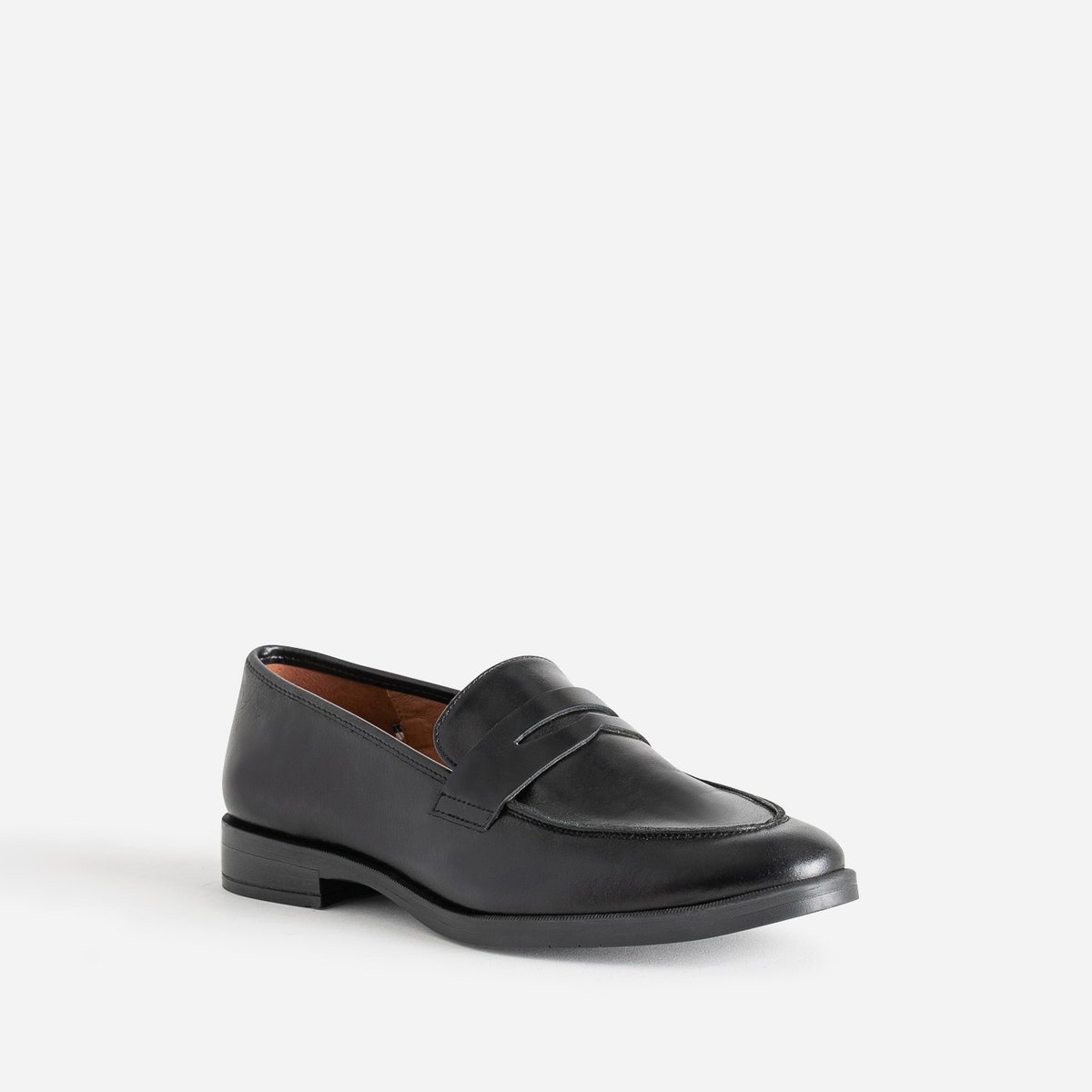 Mocassin en cuir HABUGA noir, ERAM