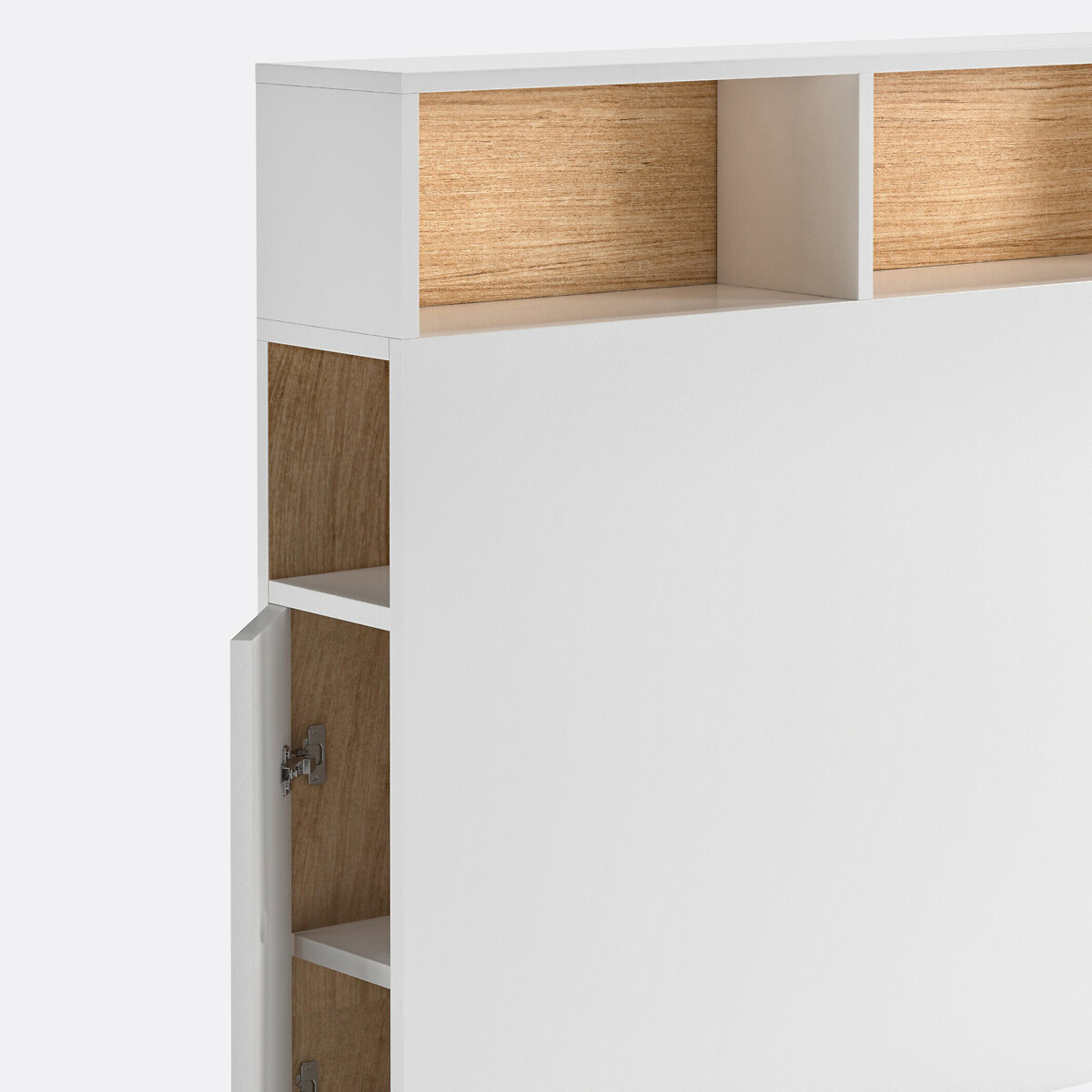 Tête de lit multi-rangements, BIFACE blanc, LA REDOUTE INTERIEURS
