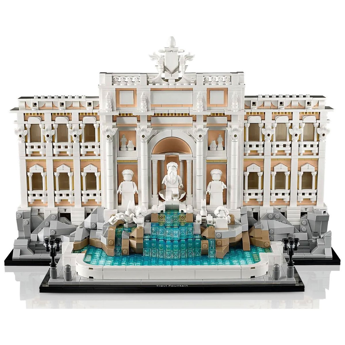 LEGO Architecture : Modèle de la Fontaine de Trevi - 21062 à Construire multicolore, LEGO