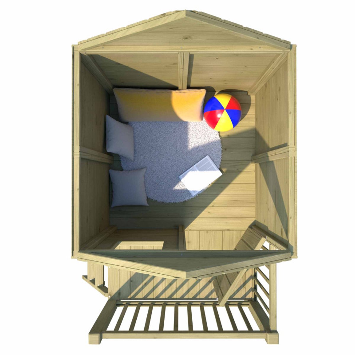 Maisonnette - Cabane En Bois Traité Pour Enfants, Winny bois, CEMONJARDIN