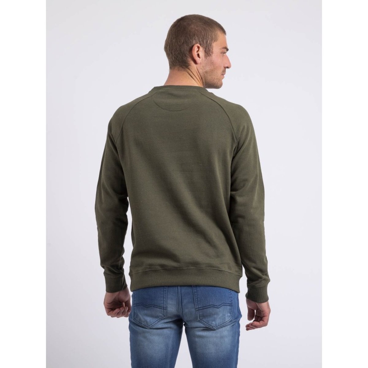 Sweat Col Rond Winamok bleu marine, RITCHIE