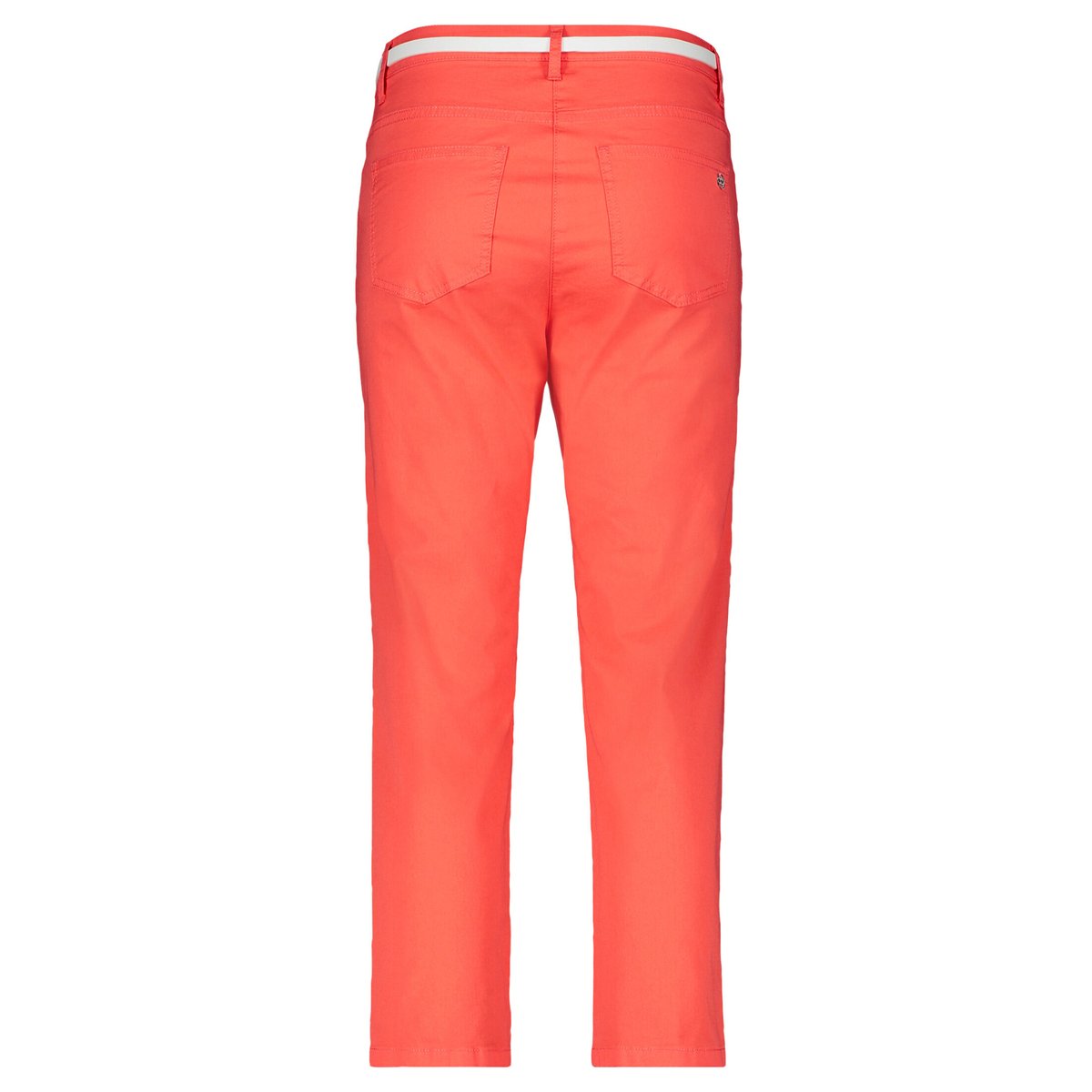 Pantalon d'été à ceinture hot coral, BETTY BARCLAY
