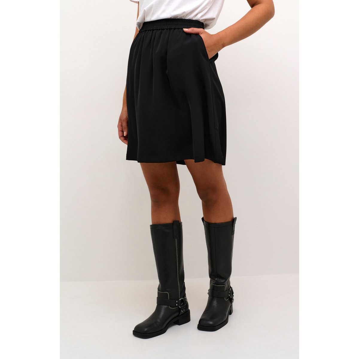 Skirt noir, KAFFE