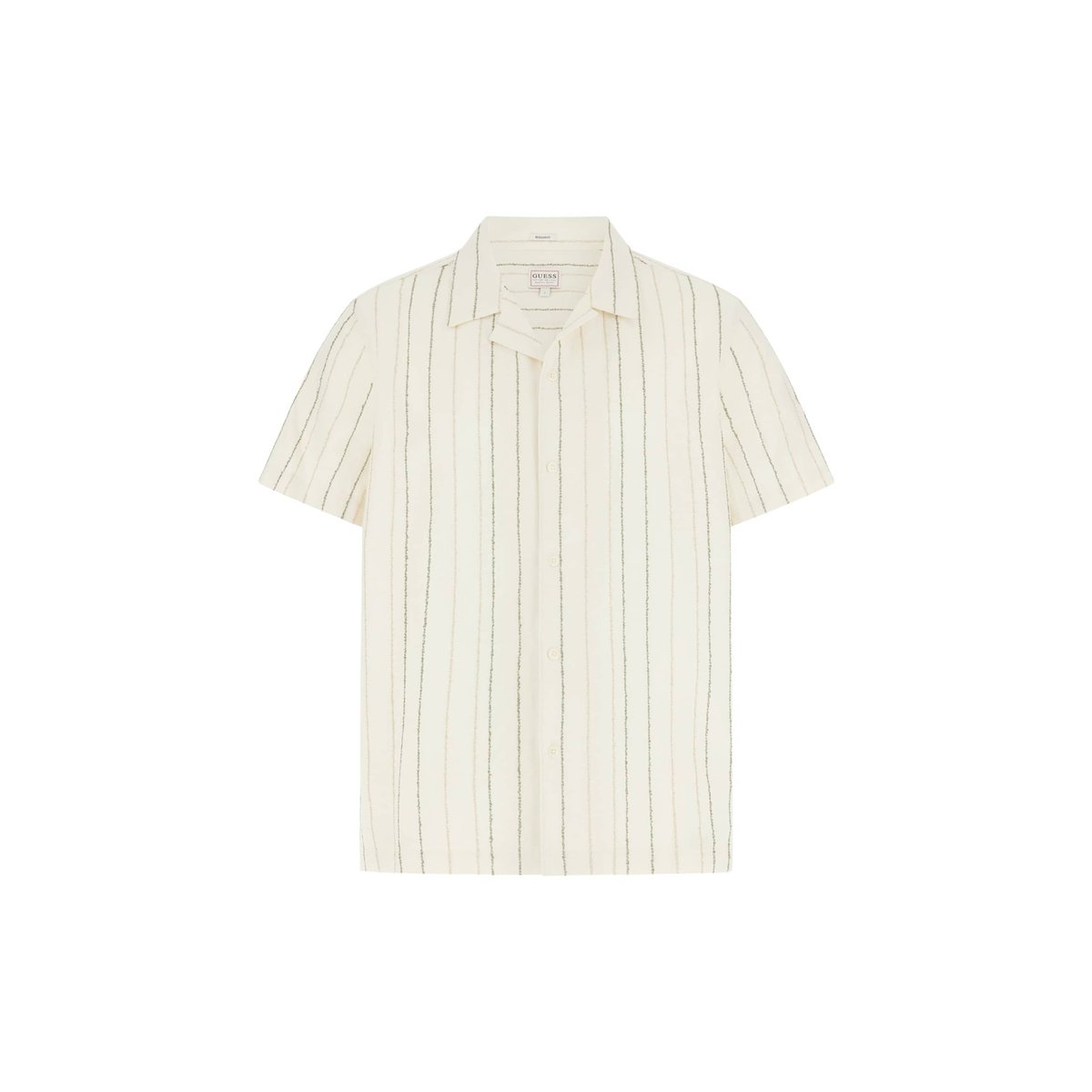 Chemise À Rayures beige multi, GUESS