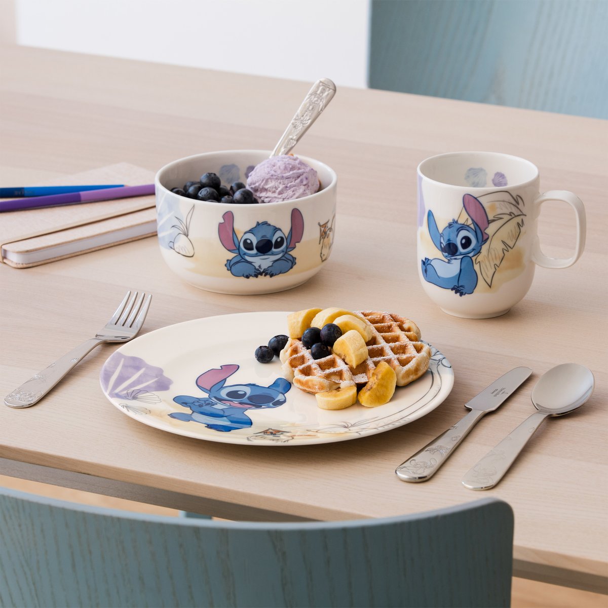 Assiette Pour Enfant DISNEY STITCH multicolore, VILLEROY & BOCH