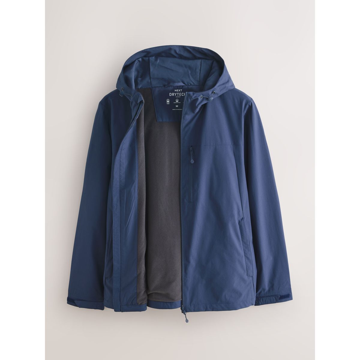 Anorak imperméable bleu, NEXT