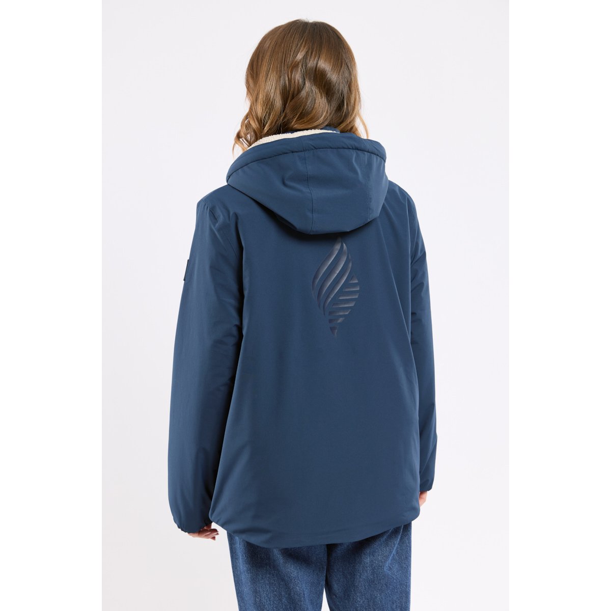 Parka doublure polaire navy, ARMOR-LUX