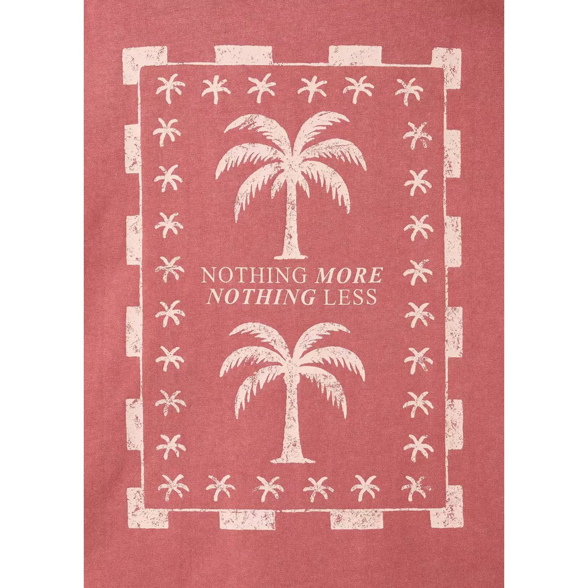 T-shirt en coton imprimé bordeaux, MANGO TEEN