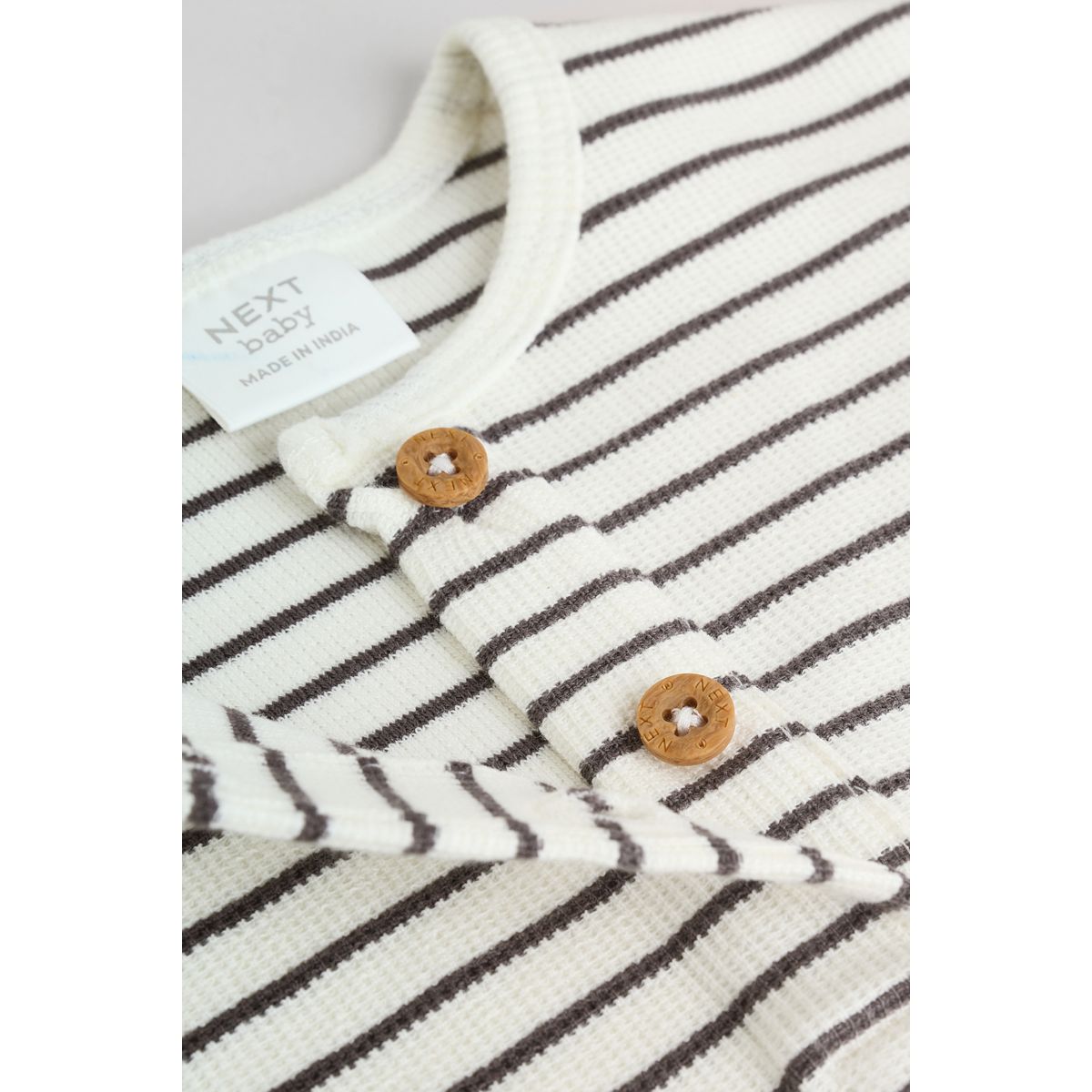 T-shirt à manches longues pour bébé, lot de 4 mono stripe, NEXT