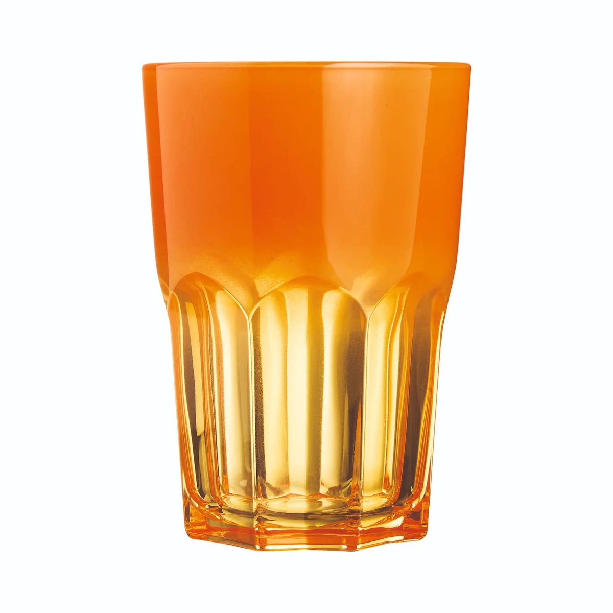 6 verres à eau 40 cl oranges -SUMMER POP orange, LUMINARC