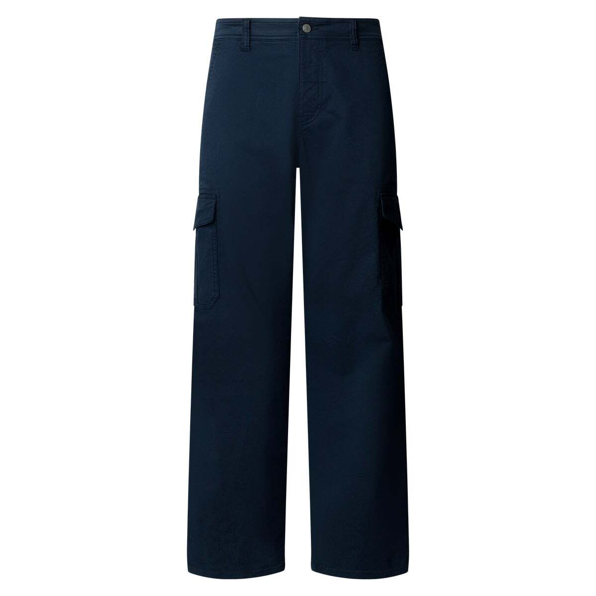 Pantalon Cargo En Sergé Coupe Décontractée bleu dulwich, PEPE JEANS