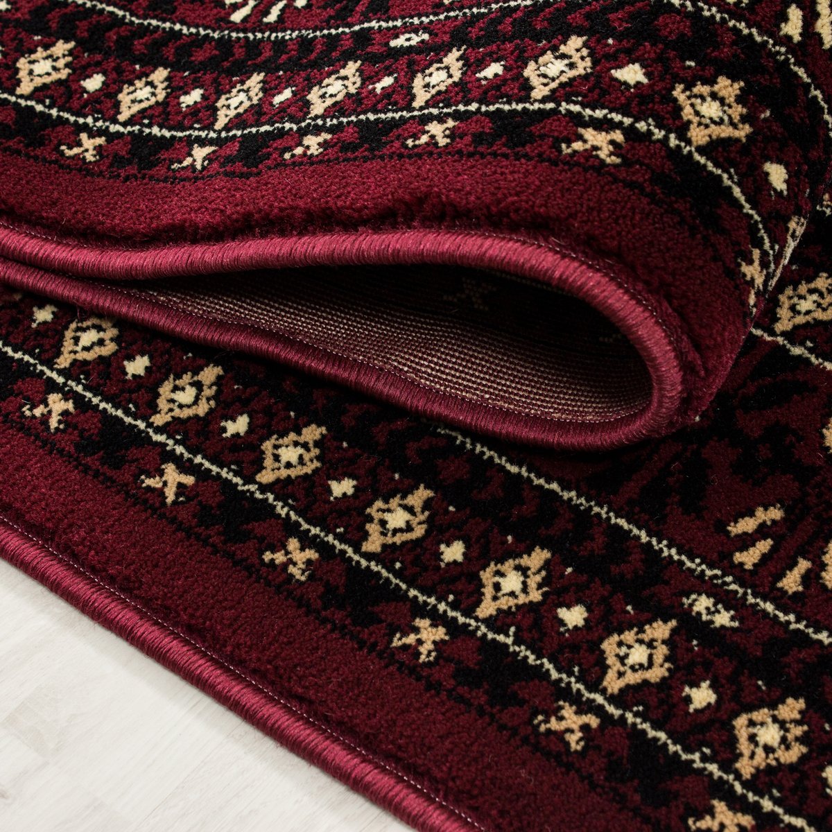 Tapis persan MARRAKESH rouge, NAZAR RUGS