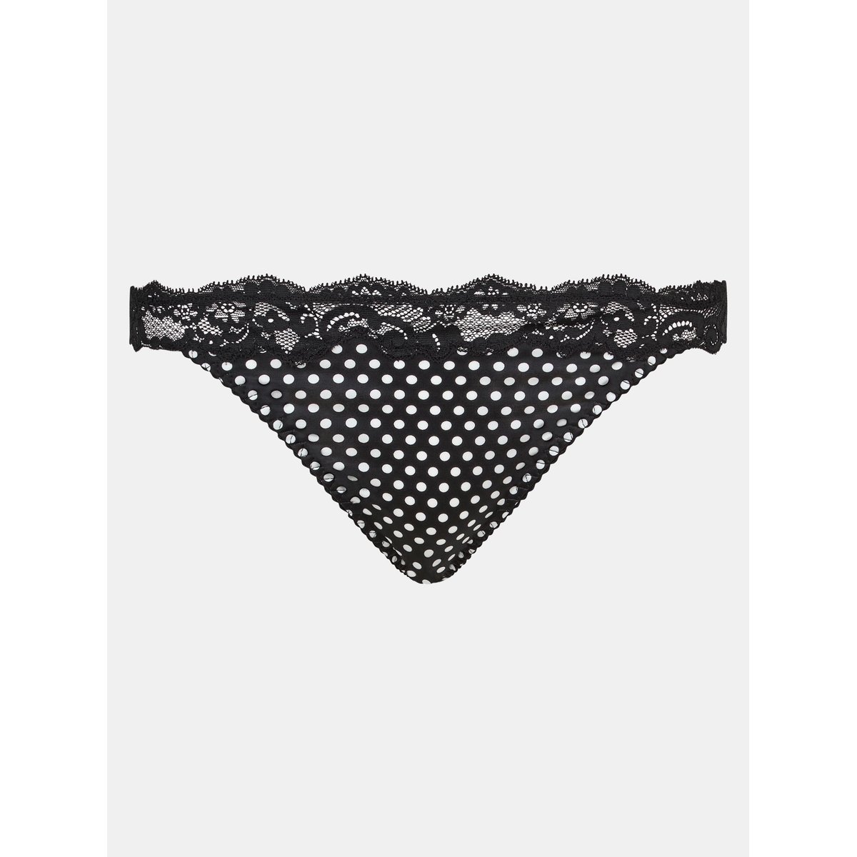 Tanga GLOSS white dot, CHANTELLE PULP