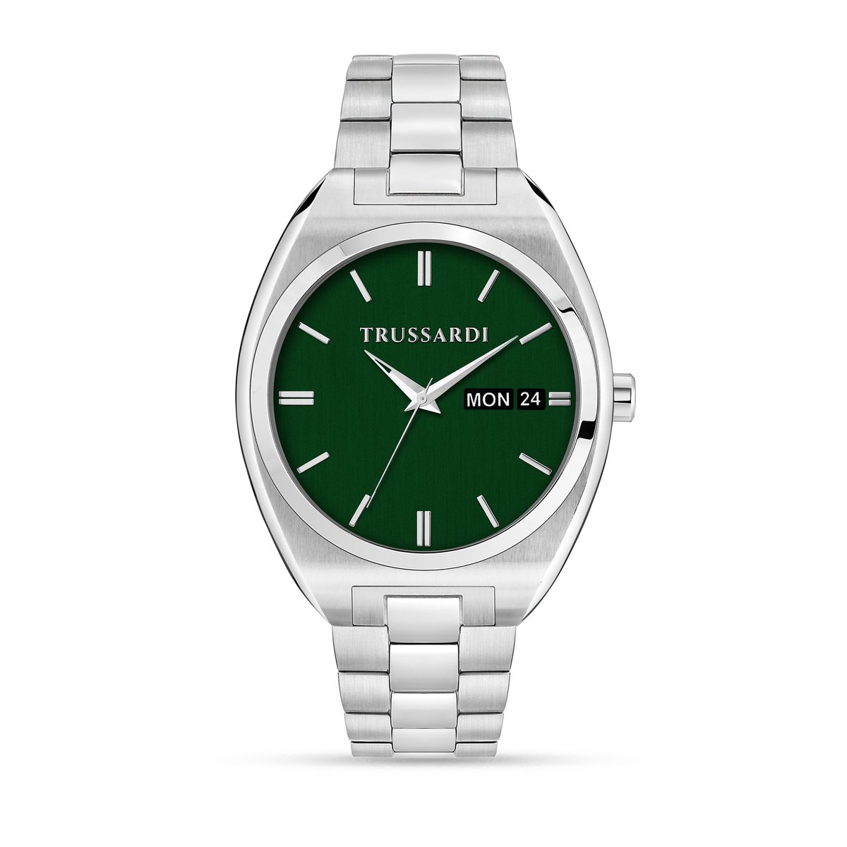 Montre multifonction METROPOLITAN green, brushed, TRUSSARDI