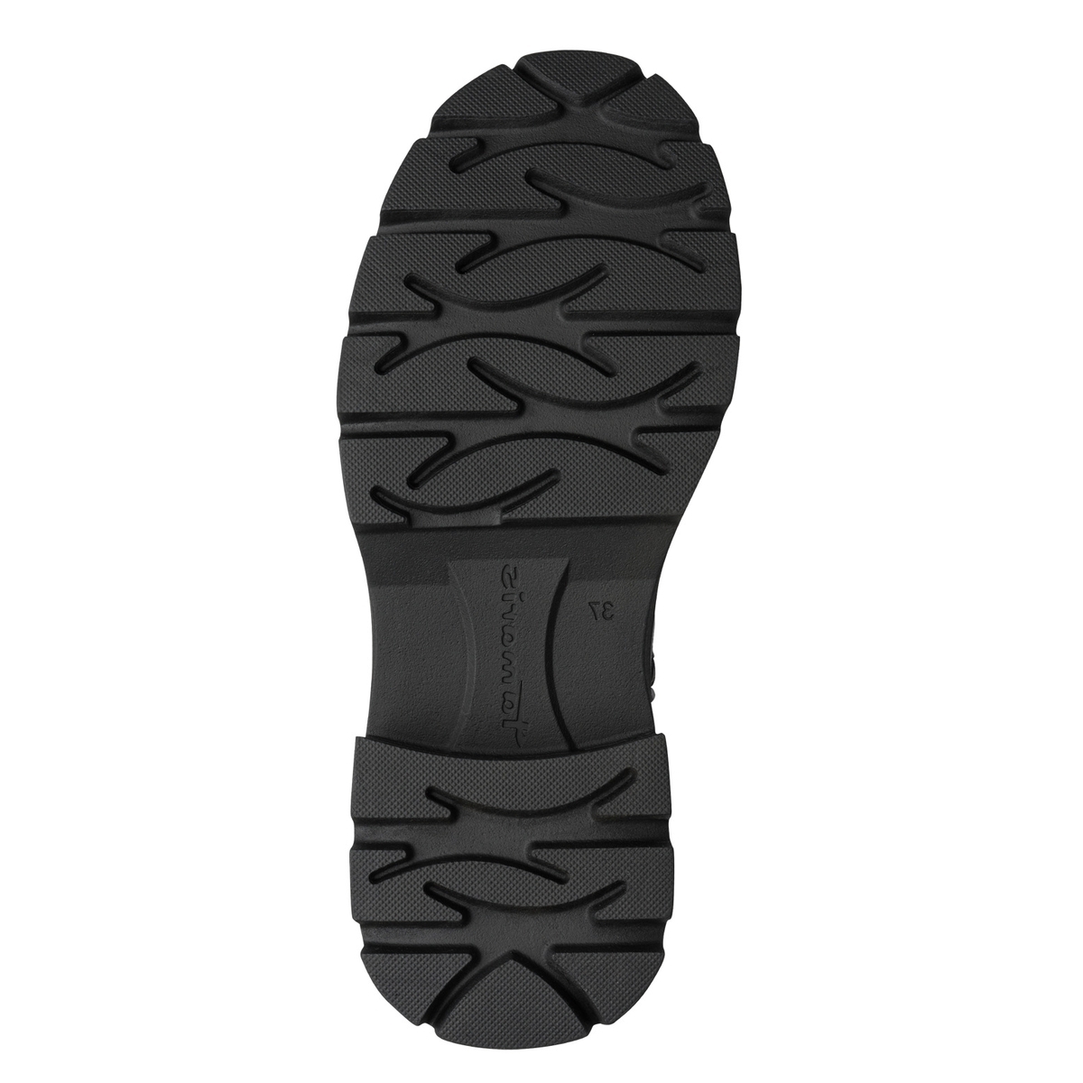 Bottine talon bloc noir, TAMARIS