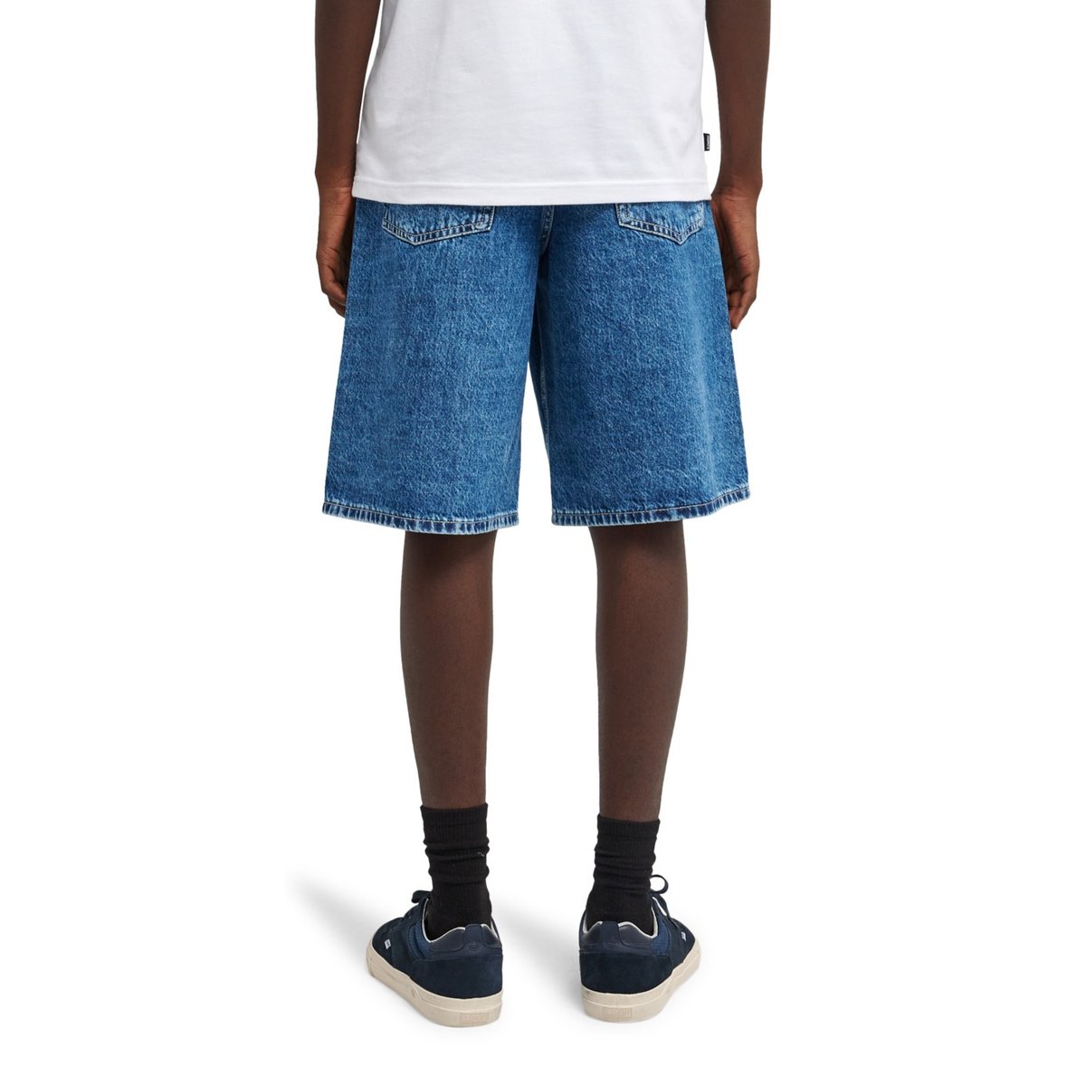 Short en denim BIG 5 bleu mid used, ELEMENT