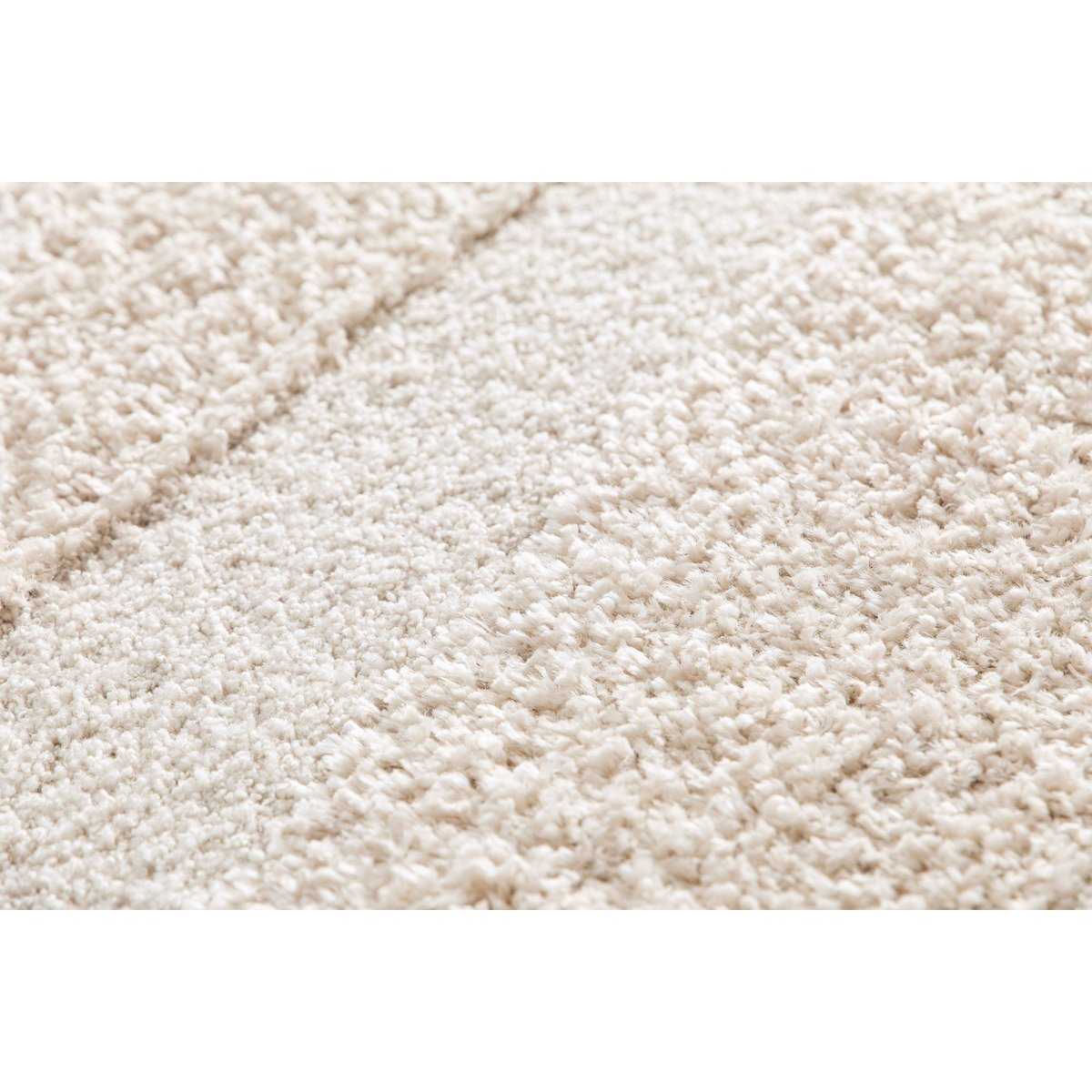 Tapis design doux et épais ARCHI beige sable, AFK LIVING