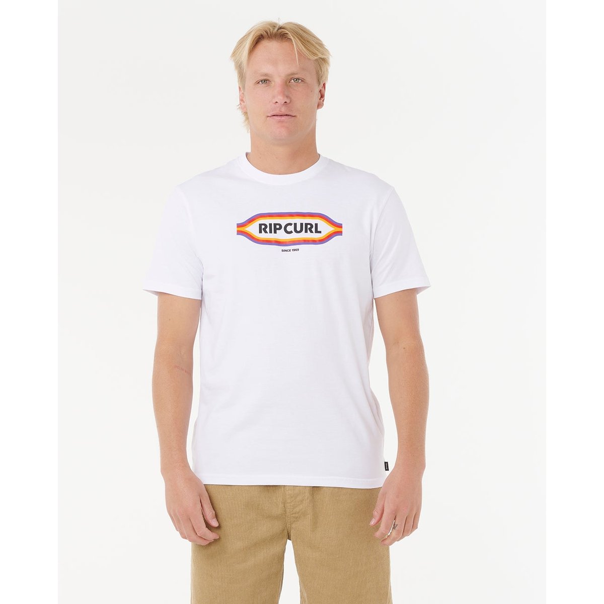 T-shirt à manches courtes SUNSET blanc, RIP CURL