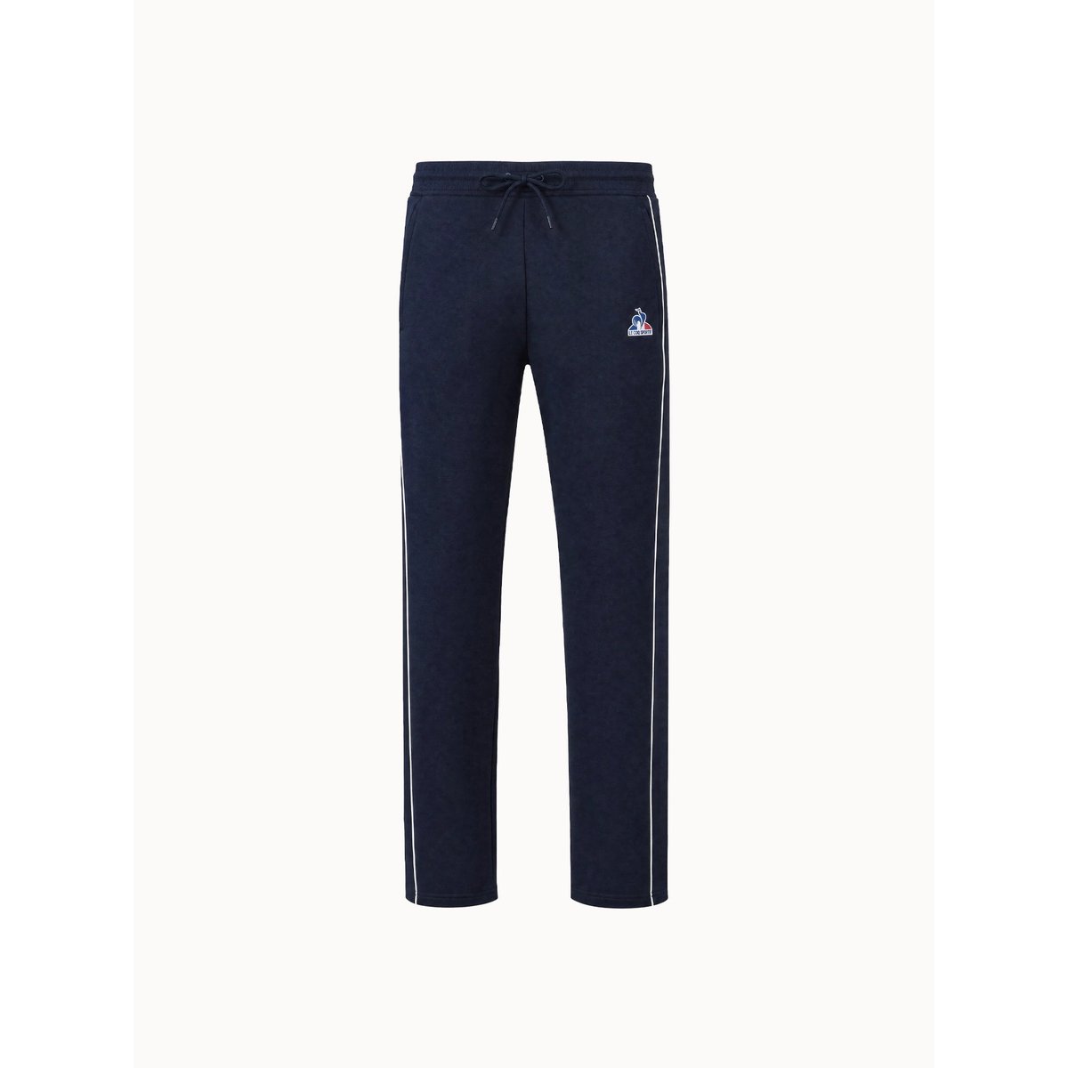 Pantalon droit en double face avec liseré blanc Tricolores sky captain, LE COQ SPORTIF