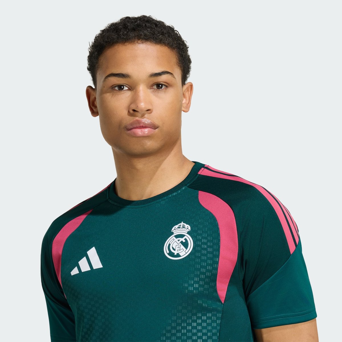 Maillot D’entraînement Real Madrid Tiro 26/27 Competition Maillot D’entraînement Real Madrid Tiro 26/27 Competition aurora ivy / wild pink, adidas Performance