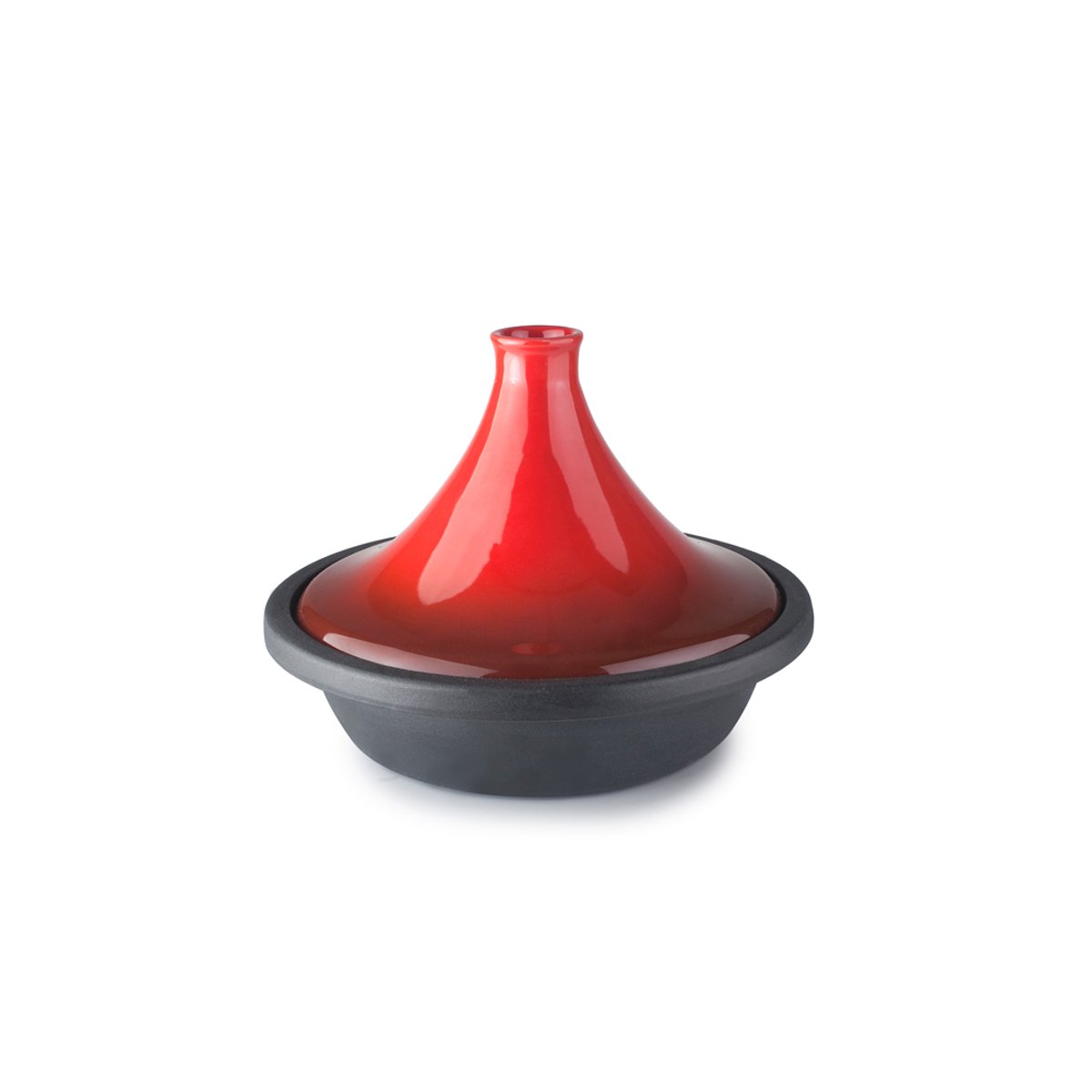 Tajine en fonte H-class 27 cm rouge, IBILI
