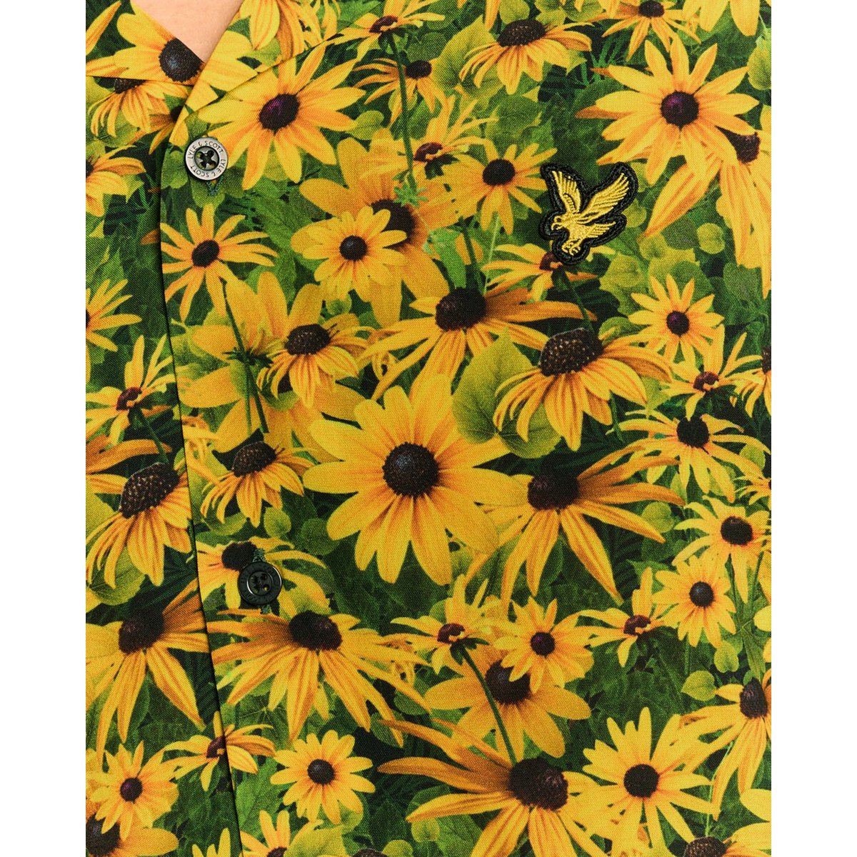 Chemise resort floral graphique jaune super, LYLE & SCOTT