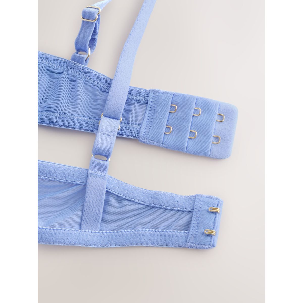 Soutien-gorge en dentelle lissante bleu, NEXT