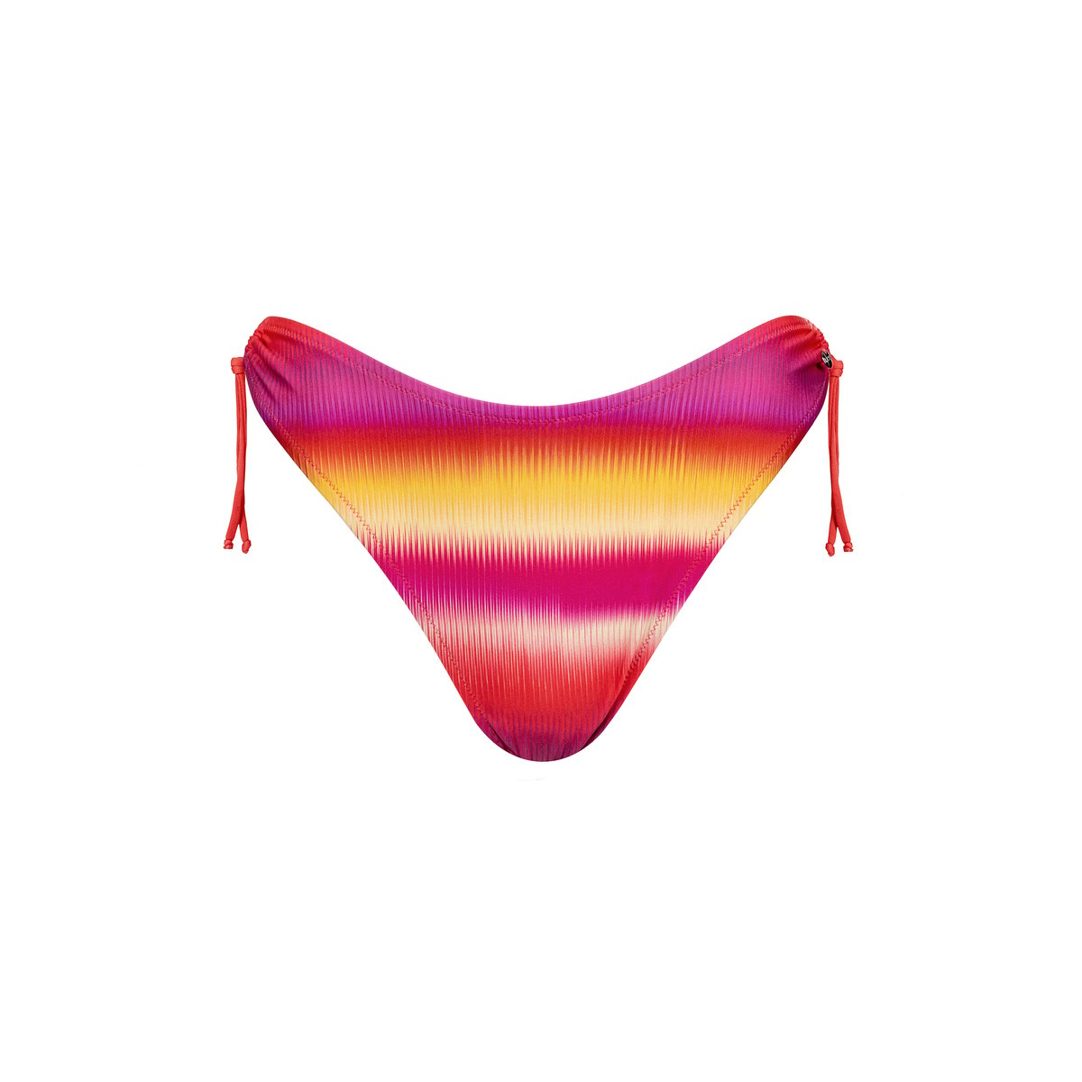 Bas maillot brésilien de bain échancré OSAKA rose, LISCA