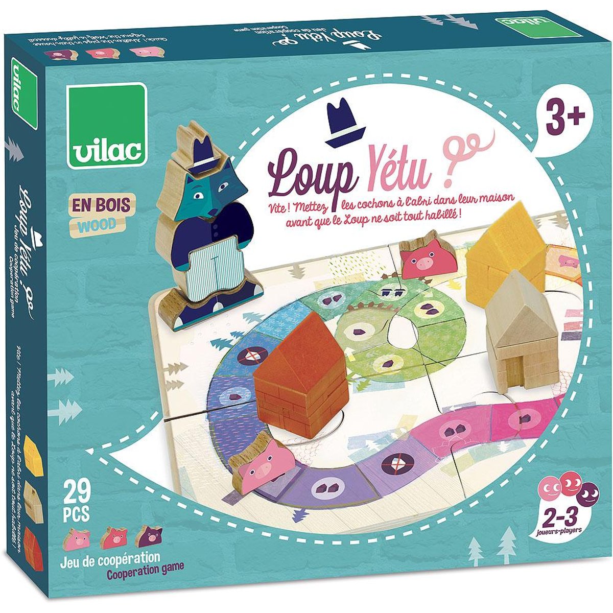 Jeu de société Loup Yétu ? multicolore, VILAC