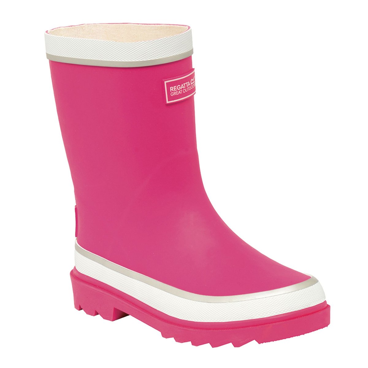 Bottes de pluie FOXFIRE rose / blanc, REGATTA