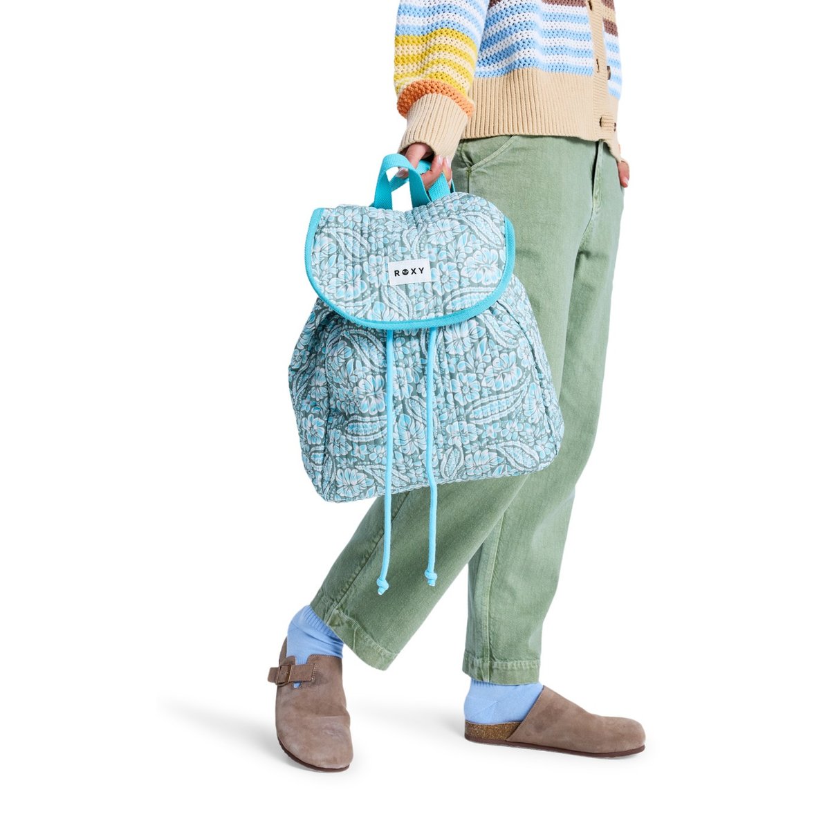 Sac à dos moyen WILDEST DREAM 11L. vert oil green wildside paisley, ROXY