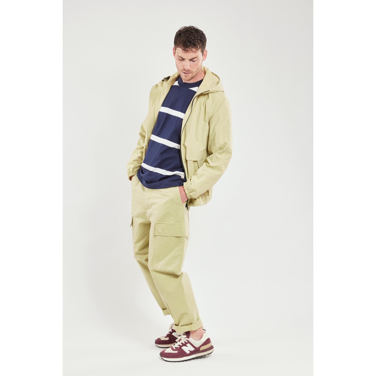 Coupe-vent imperméable pale olive, ARMOR-LUX
