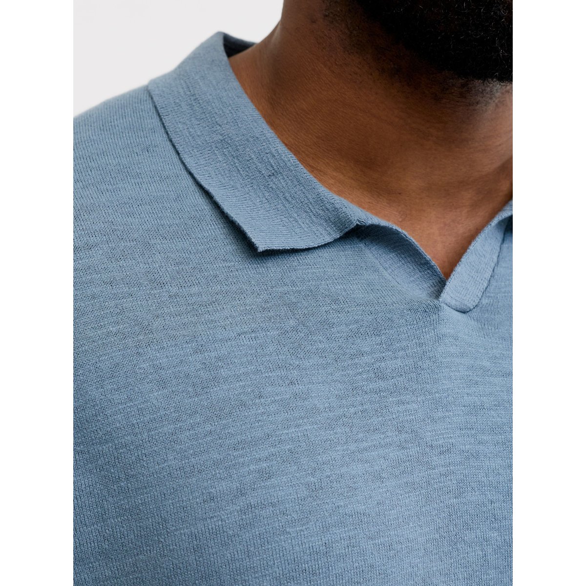 Polo grise - blue mirage, JACK & JONES