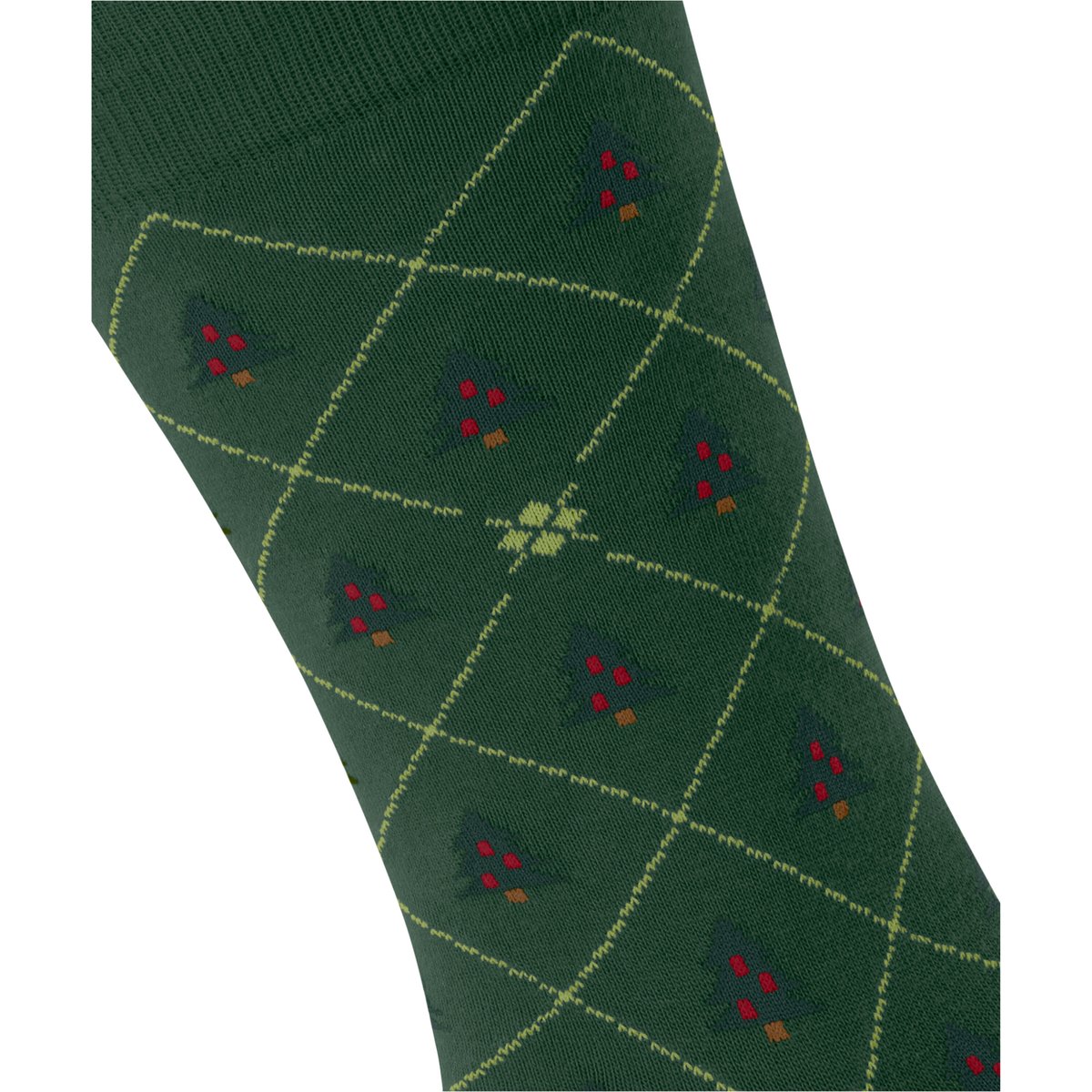 Chaussettes Christmas Tree Opaque vert, BURLINGTON