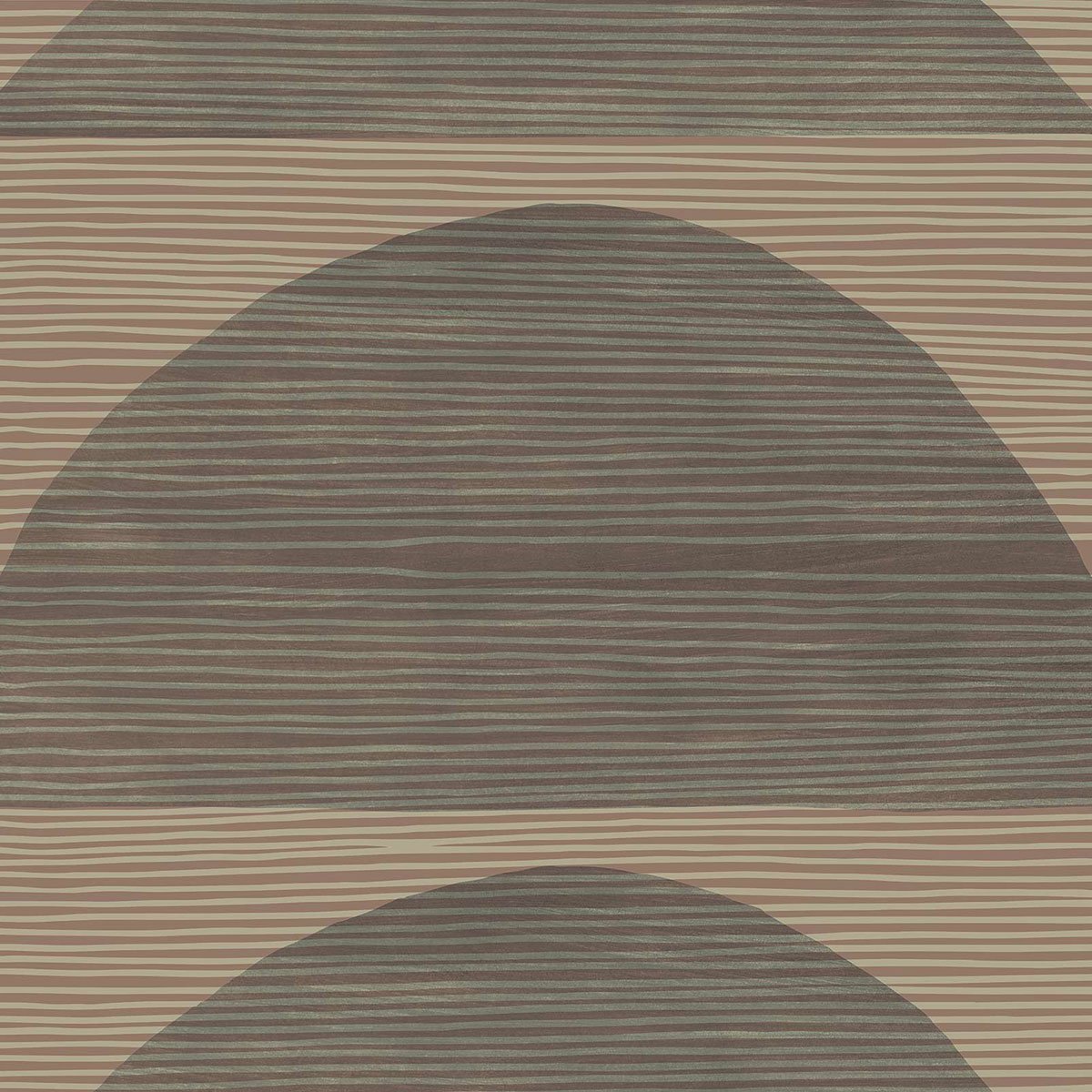 Papier peint, cotangente marron, HEXOA
