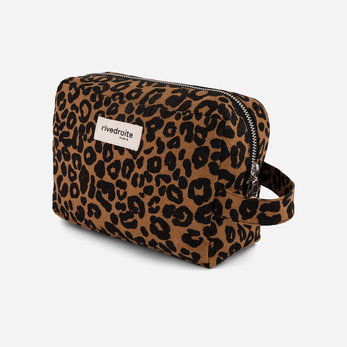 Trousse zippée imprimé léopard TOURNELLE léopard, RIVEDROITE
