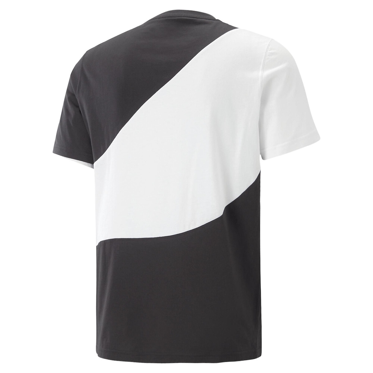 T-shirt manches courtes Power noir/blanc, PUMA