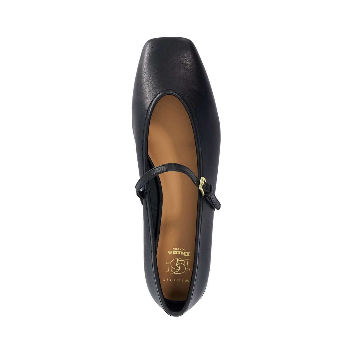 Ballerines esprit babies - Wide Fit HEARTHROB black-leather, DUNE LONDON