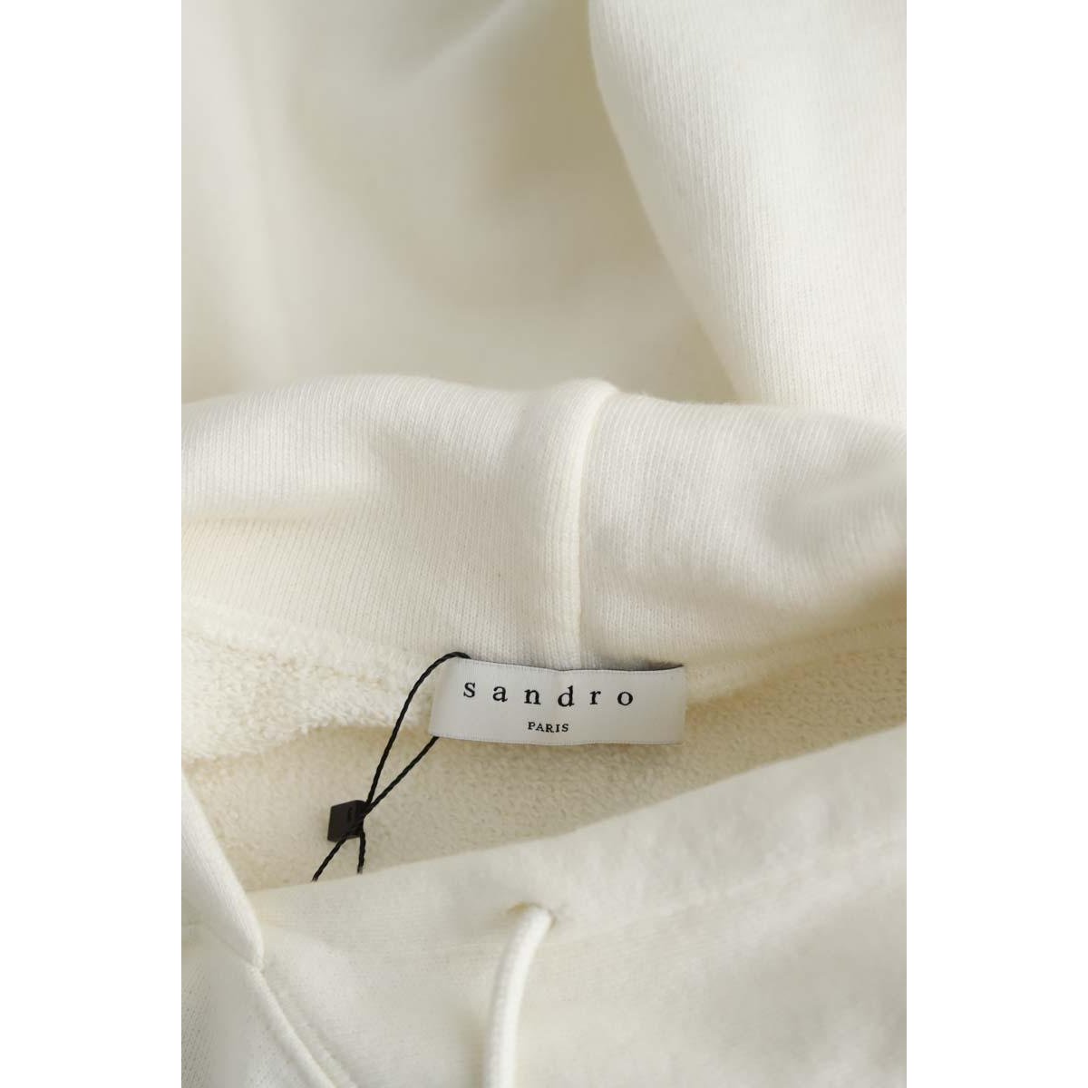 Sweatshirt - Très Bon État blanc, SANDRO