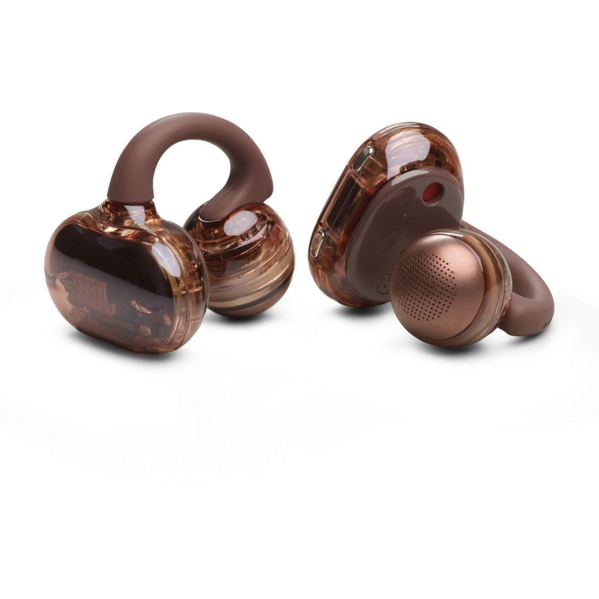 Ecouteurs Soundgear Clips Marron couleur unique, JBL