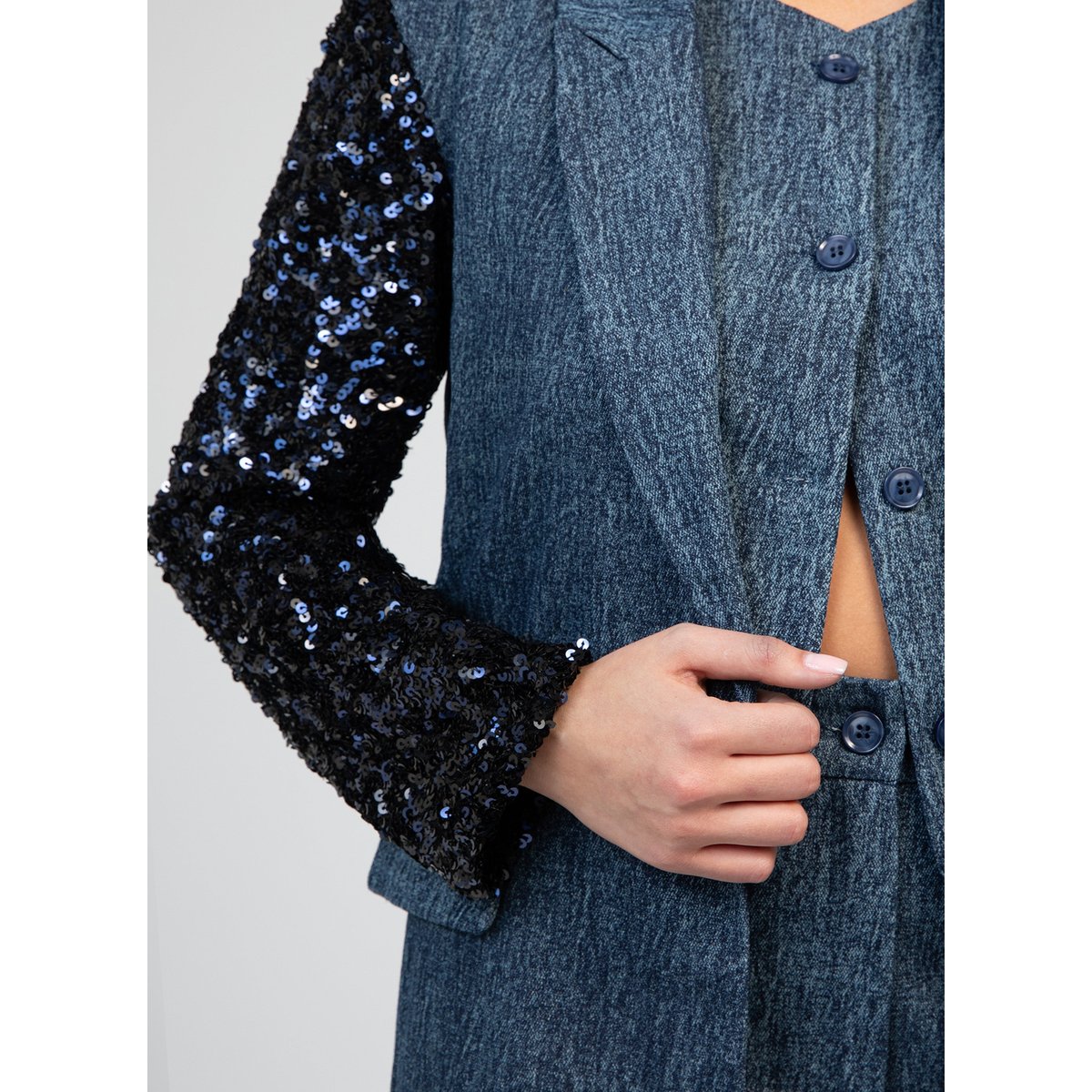 Veste HOWELA jean, AN'GE