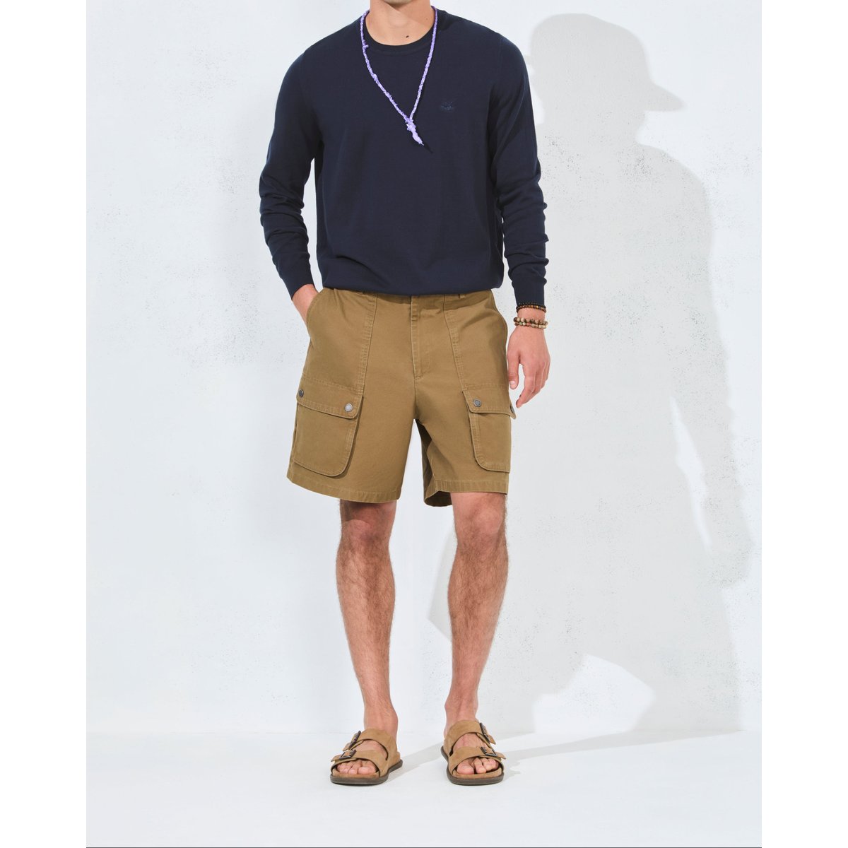 Pull en coton U TOGS bleu, CHEVIGNON