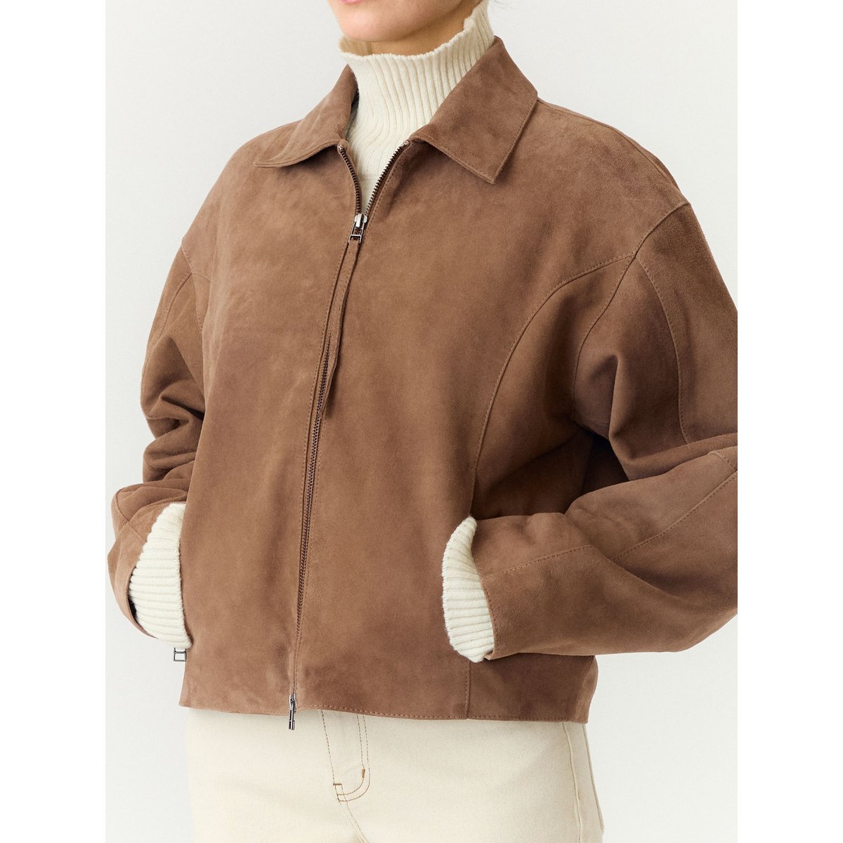 Veste marron - sepia1, YAS