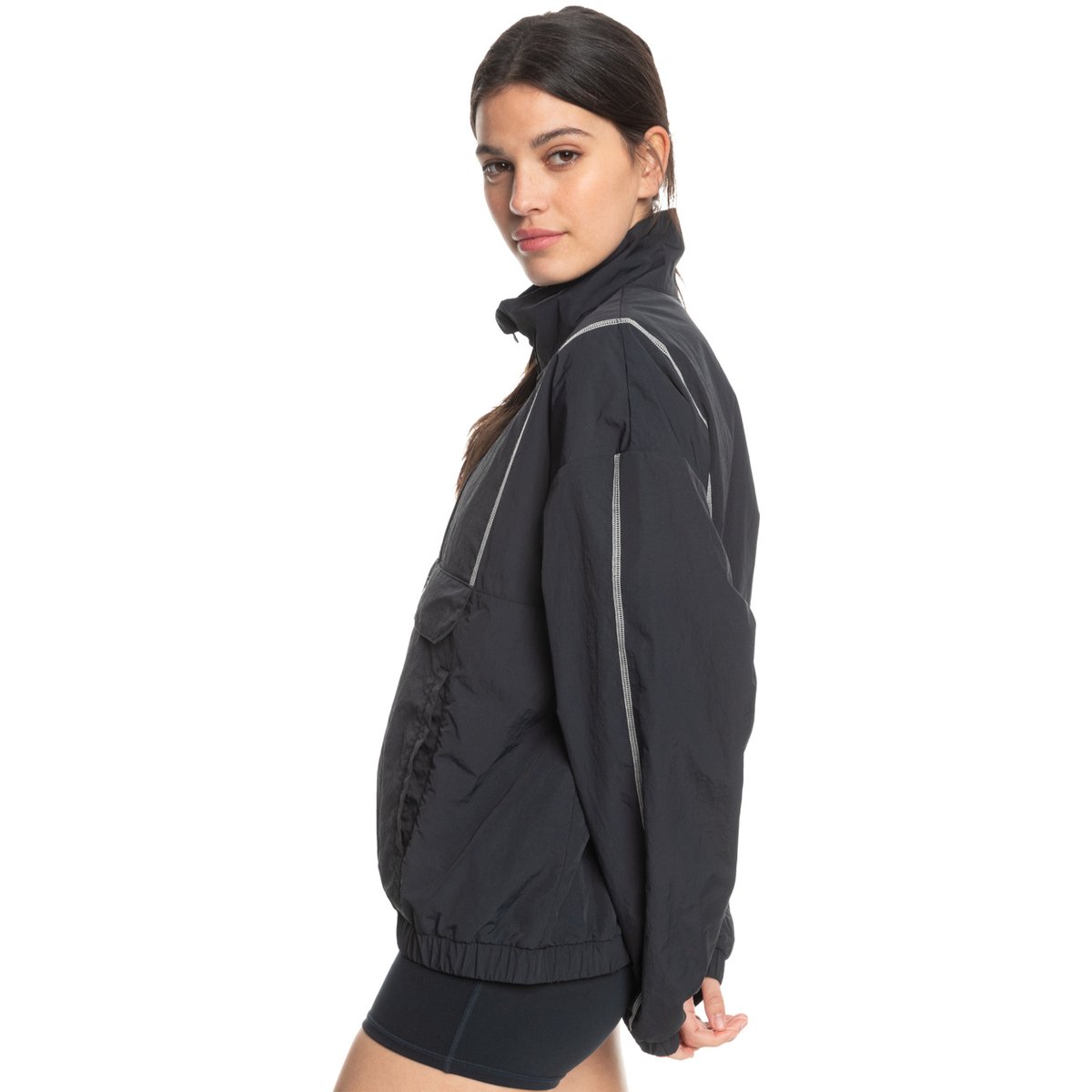 Veste coupe-vent BOLD MOVES. noir anthracite, ROXY